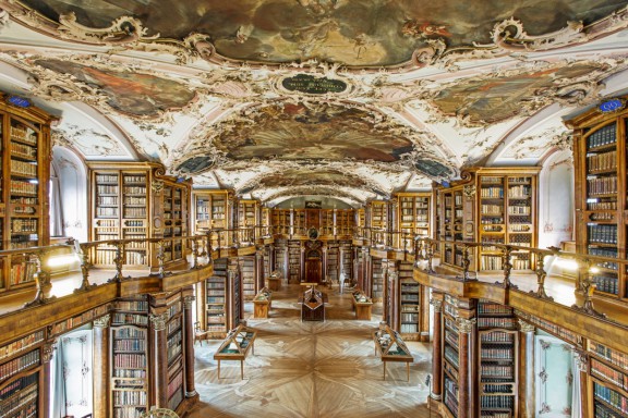 stiftsbibliothek0011 | Stiftsbibliothek | Architektur | Leo Boesinger Fotograf