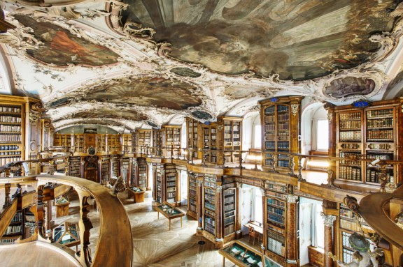 stiftsbibliothek0027 | Stiftsbibliothek | Architektur | Leo Boesinger Fotograf