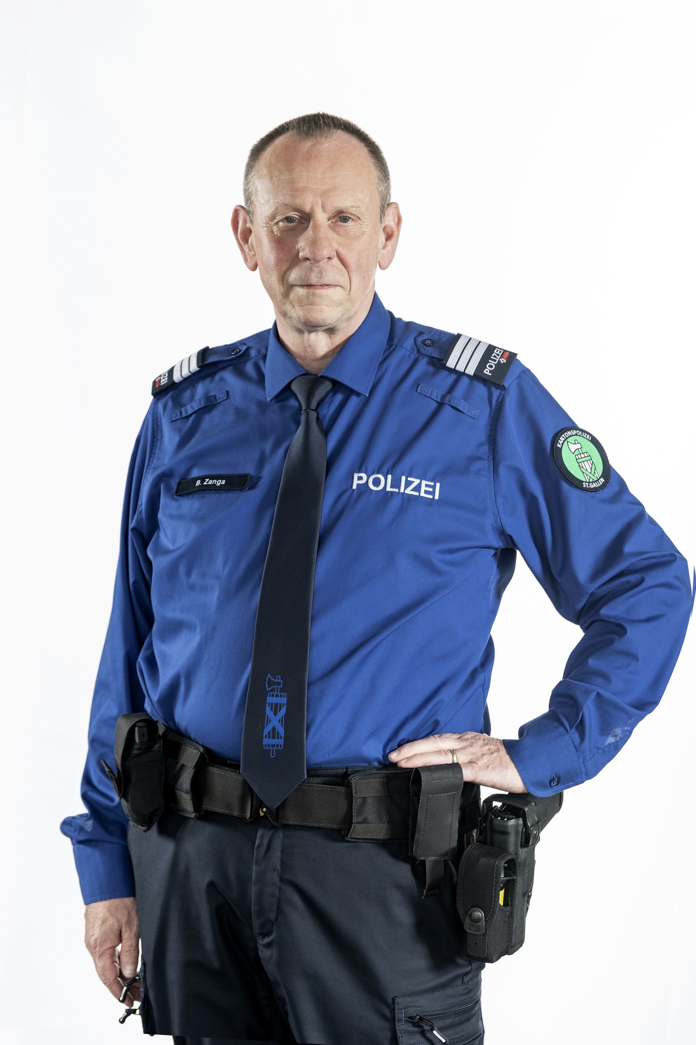 B_Zanga_06_0016 | Polizeikommandant des Kantons St. Gallen Bruno Zanga | Business | Gesichter im Fokus – Portraits & mehr | Leo Boesinger Fotograf St. Gallen Spezialist für Portrait- Business- und Architekturfotografie